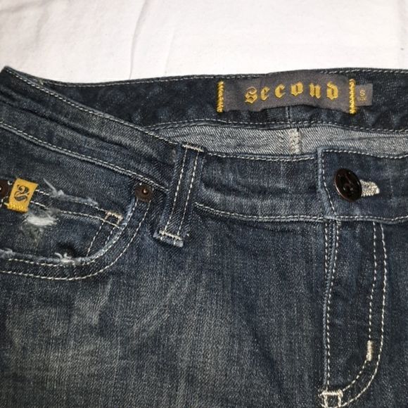 Vintage Second Bell Bottom 90's Jeans‎ The Captain - Picture 6 of 7